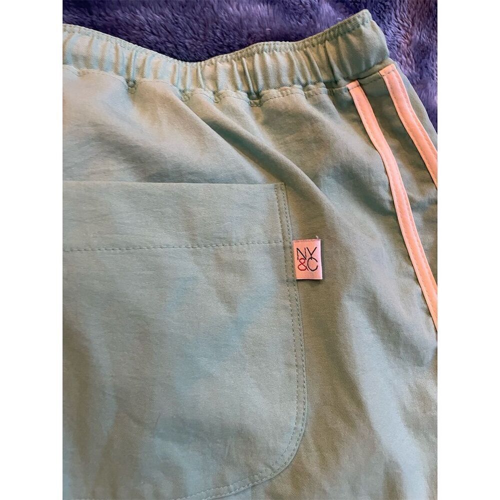 *3/$15 New York & Company Women's Cropped Pants M Light Green Casual - Picture 9 of 11